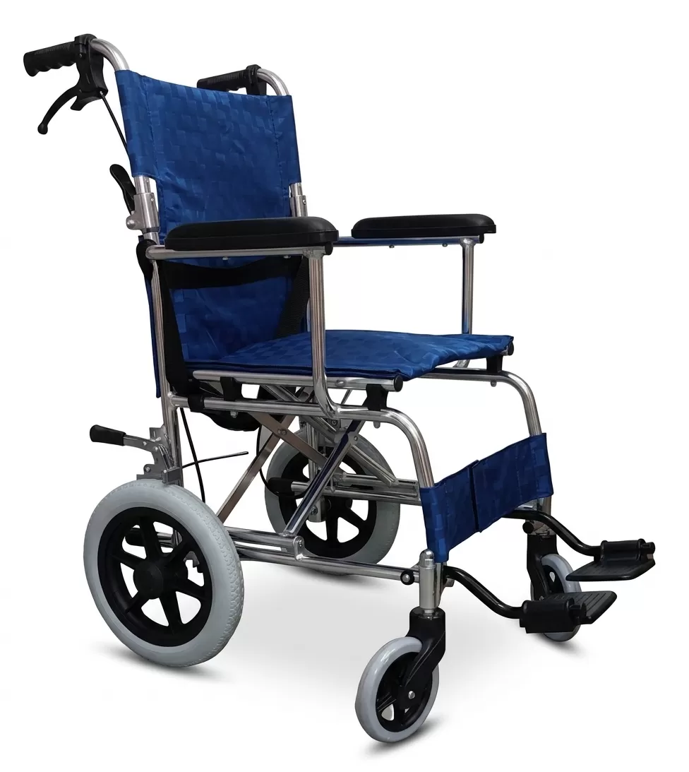 Prozone鋁合金輕車架輪椅(型號: PZFS805LABJ-BL)