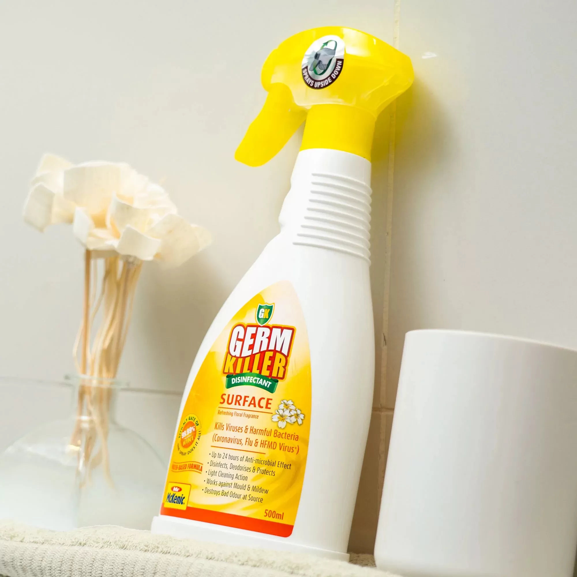Germ Killer 淨可立&reg; Surface 特強分解尿味異味幼兒及寵物適用殺菌清潔噴霧&trade; 500ml 