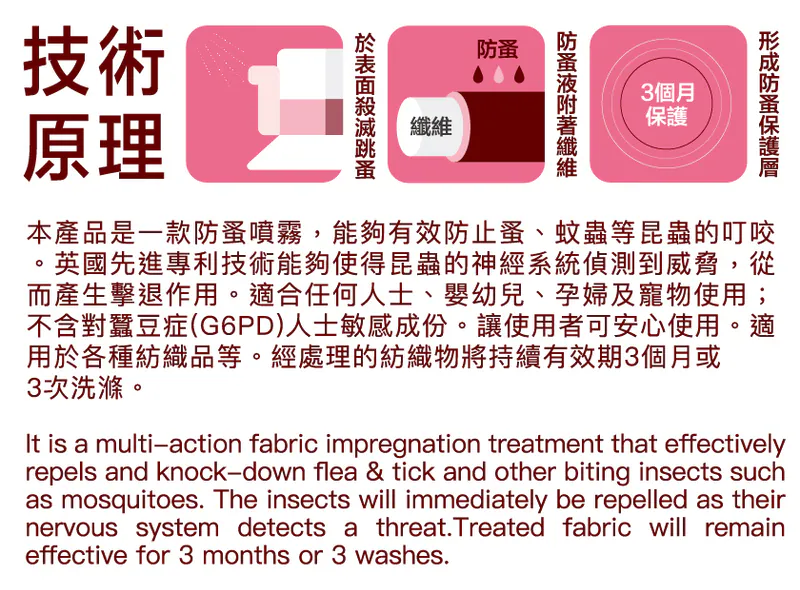 Familoves Flea & Tick Spray 長效特強防蝨噴霧-200ML(*一些含有氯菊酯的產品，可能令部份品種貓隻產生過敏)