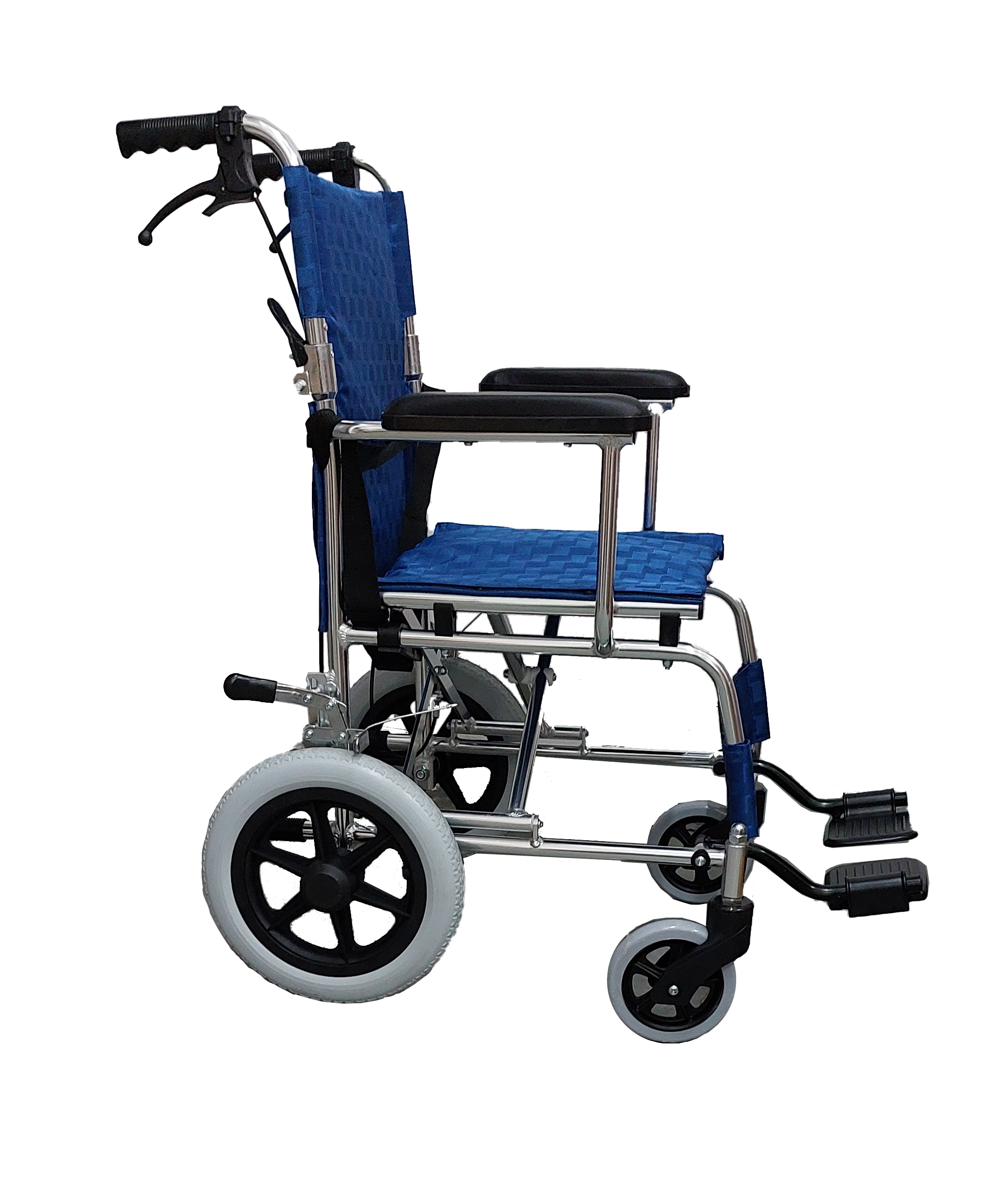 Prozone鋁合金輕車架輪椅(型號: PZFS805LABJ-BL)